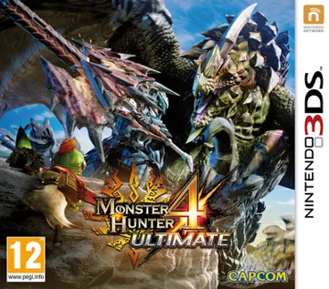 Monster Hunter 4 Ultimate (Europe)(En,Fr,De,Es) box cover front